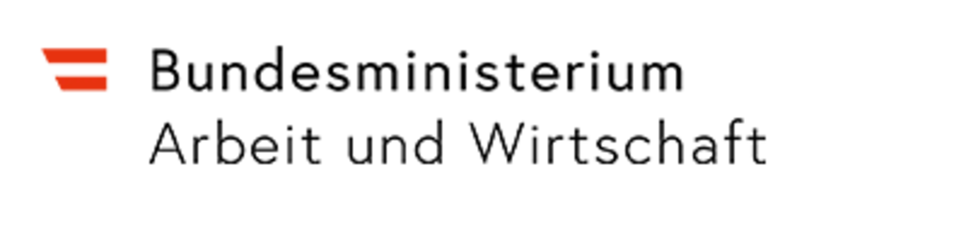 Bundesministerium für Arbeit und Wirtschaft Logo